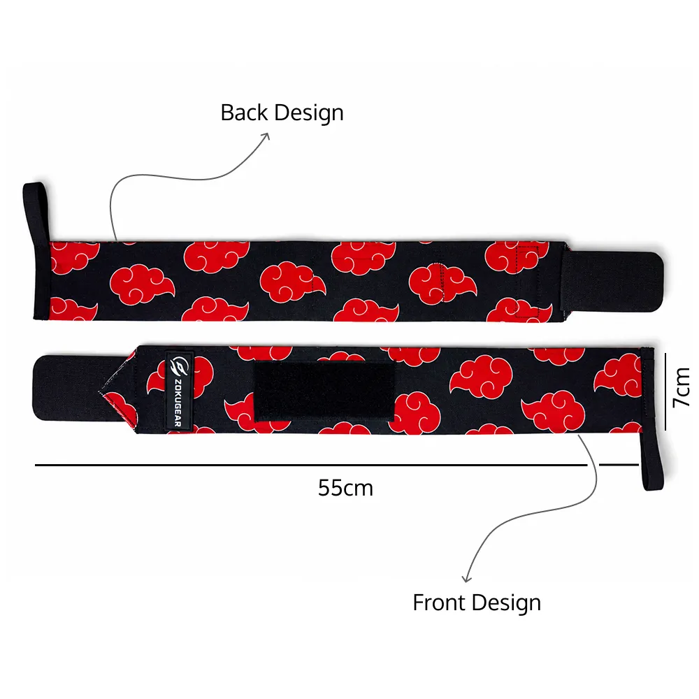 Red Cloud wrist wraps - Image 3