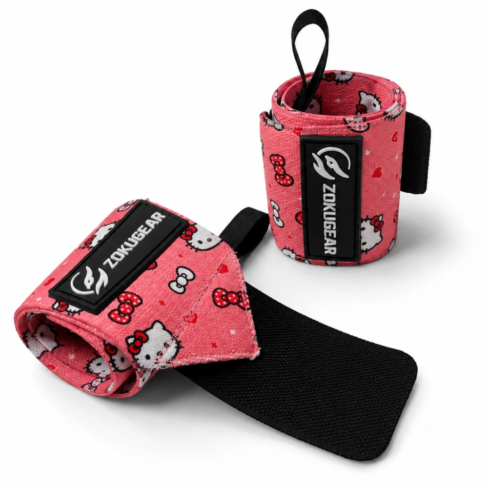 Kitty wrist wraps