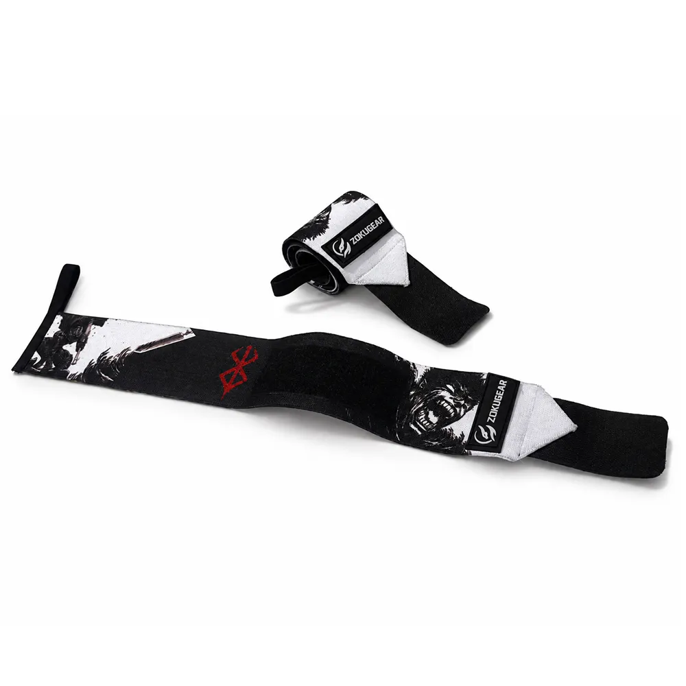 Dark warrior wrist wraps
