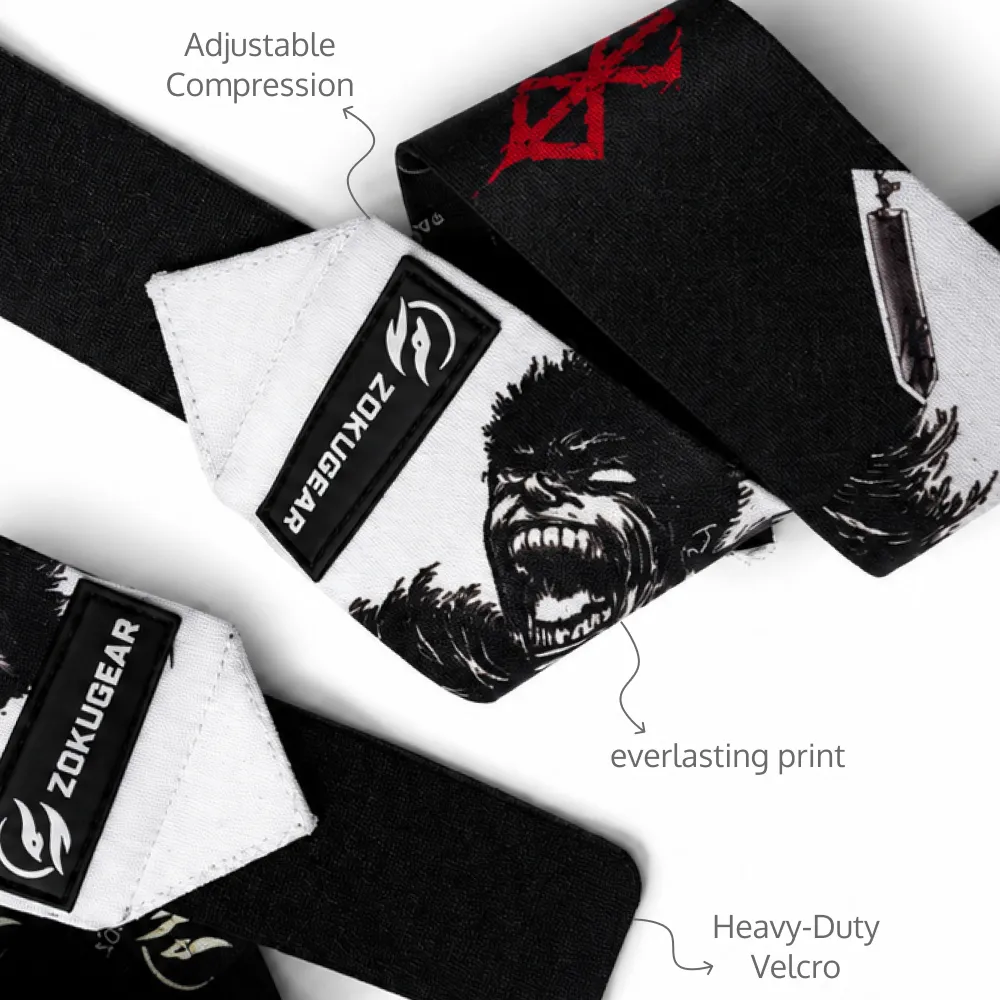 Dark warrior wrist wraps - Image 2