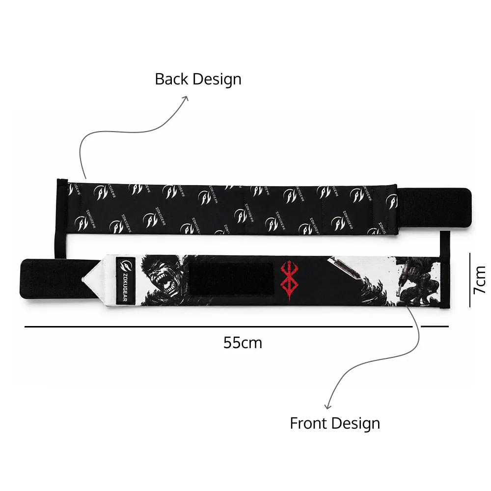 Dark warrior wrist wraps - Image 3