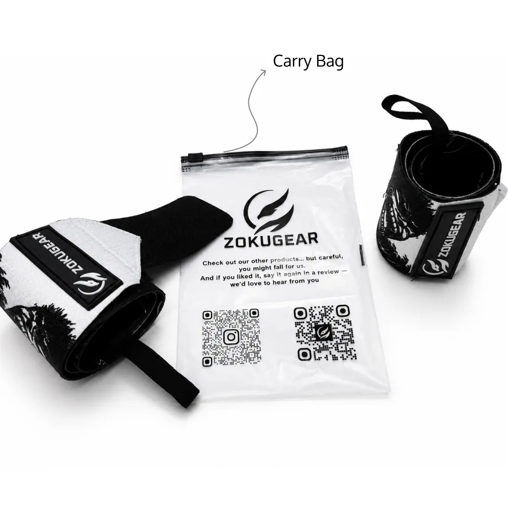 Dark warrior wrist wraps - Image 4