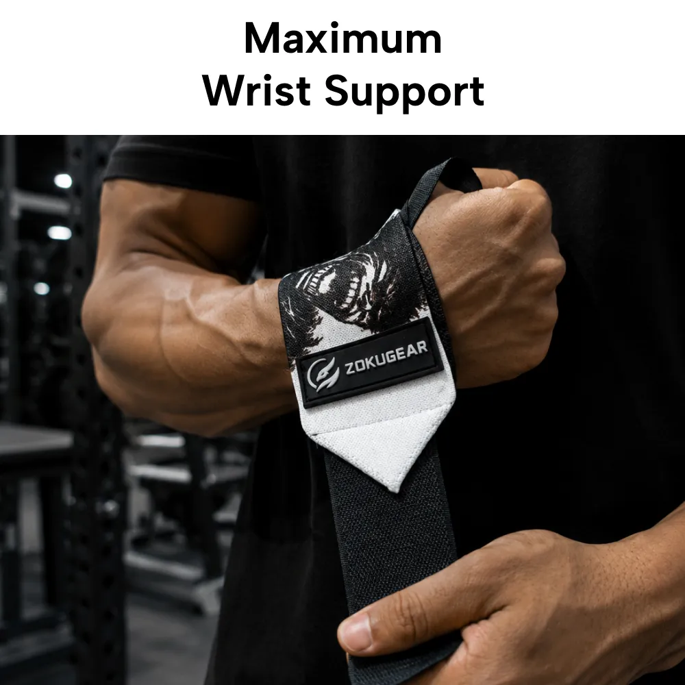 Dark warrior wrist wraps - Image 5